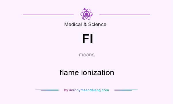 What does FI mean? It stands for flame ionization