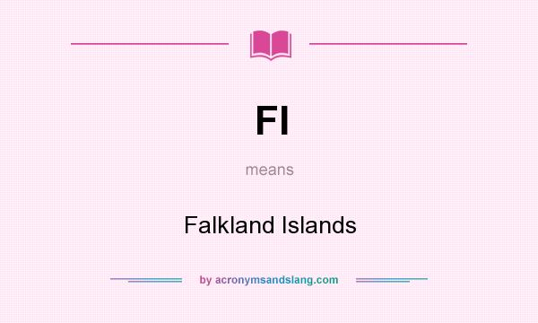 What does FI mean? It stands for Falkland Islands