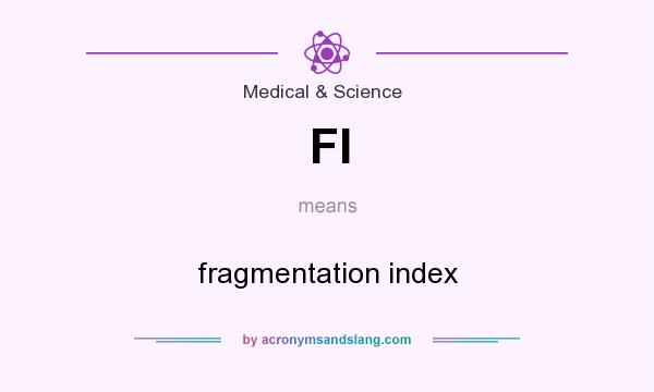 What does FI mean? It stands for fragmentation index