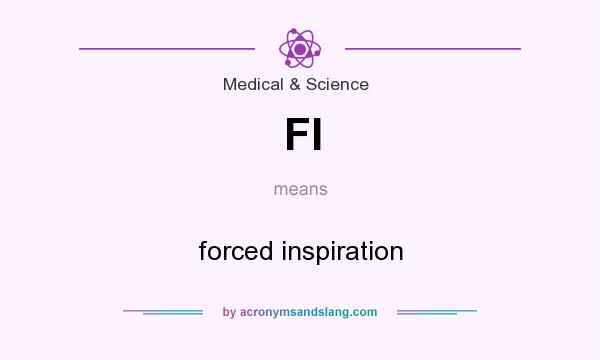 What does FI mean? It stands for forced inspiration