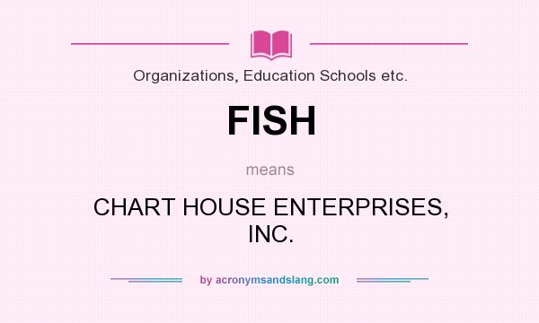 What does FISH mean? It stands for CHART HOUSE ENTERPRISES, INC.