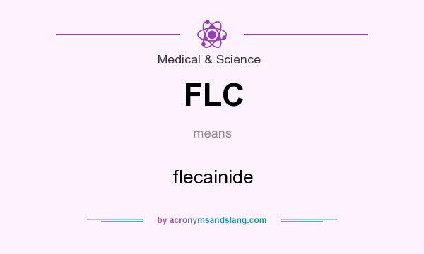 What does FLC mean? It stands for flecainide