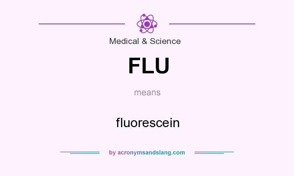 What does FLU mean? It stands for fluorescein