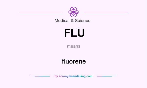 What does FLU mean? It stands for fluorene
