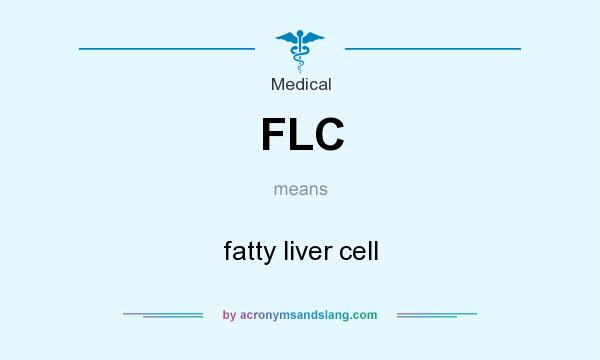 What does FLC mean? It stands for fatty liver cell