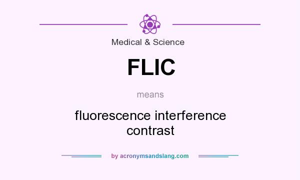What does FLIC mean? It stands for fluorescence interference contrast