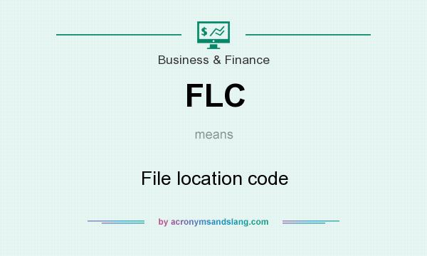 What does FLC mean? It stands for File location code
