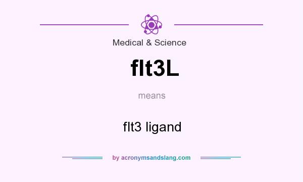 What does flt3L mean? It stands for flt3 ligand