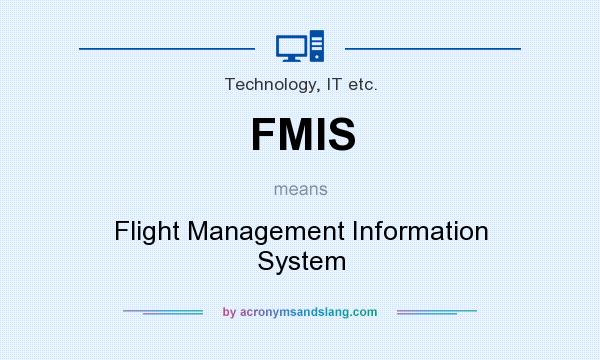 What does FMIS mean? It stands for Flight Management Information System