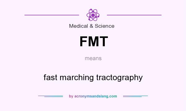 What does FMT mean? It stands for fast marching tractography