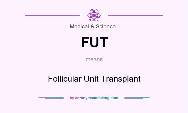 What does FUT mean? It stands for Follicular Unit Transplant