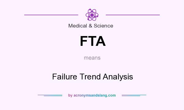 What does FTA mean? It stands for Failure Trend Analysis