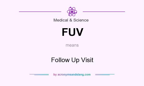 What does FUV mean? It stands for Follow Up Visit