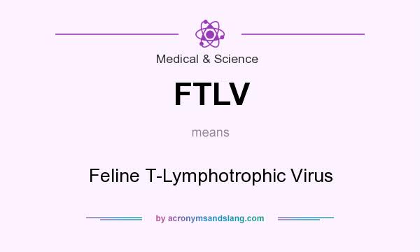 What does FTLV mean? It stands for Feline T-Lymphotrophic Virus