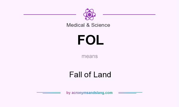 What does FOL mean? It stands for Fall of Land