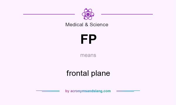 What does FP mean? It stands for frontal plane