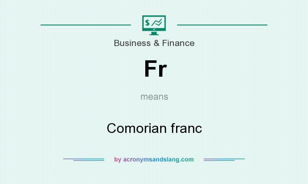 What does Fr mean? It stands for Comorian franc