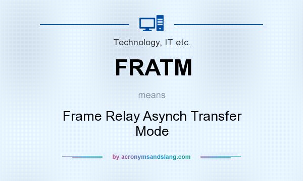 What does FRATM mean? It stands for Frame Relay Asynch Transfer Mode