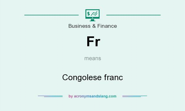 What does Fr mean? It stands for Congolese franc