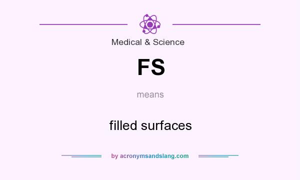 What does FS mean? It stands for filled surfaces