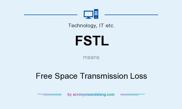 What does FSTL mean? It stands for Free Space Transmission Loss