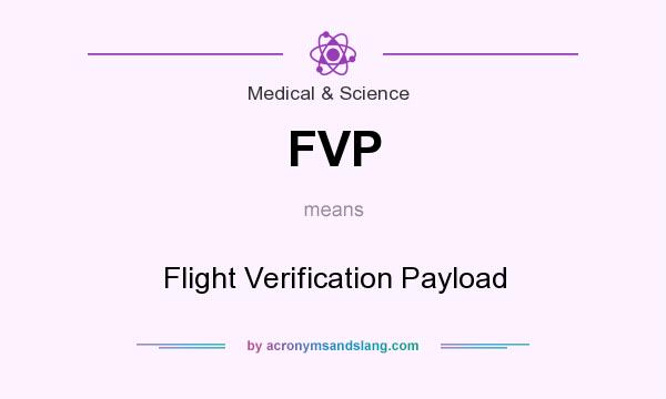 What does FVP mean? It stands for Flight Verification Payload