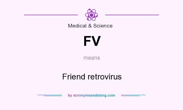 What does FV mean? It stands for Friend retrovirus