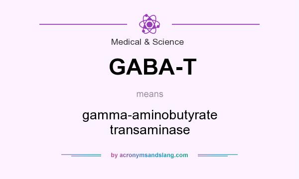 What does GABA-T mean? It stands for gamma-aminobutyrate transaminase
