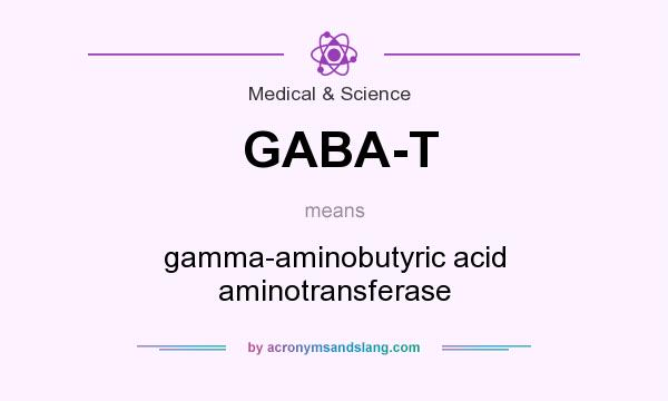 What does GABA-T mean? It stands for gamma-aminobutyric acid aminotransferase