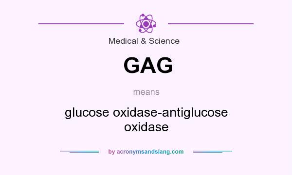 What does GAG mean? It stands for glucose oxidase-antiglucose oxidase