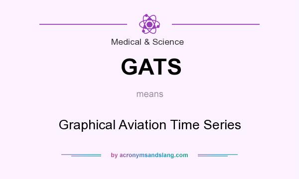 What does GATS mean? It stands for Graphical Aviation Time Series