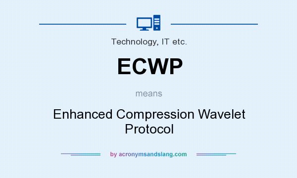 What does ECWP mean? It stands for Enhanced Compression Wavelet Protocol