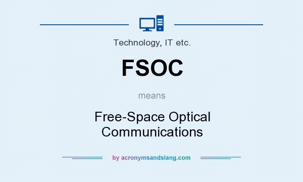 What does FSOC mean? It stands for Free-Space Optical Communications