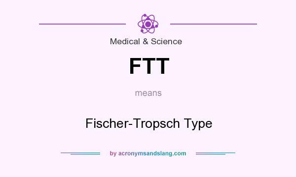 What does FTT mean? It stands for Fischer-Tropsch Type