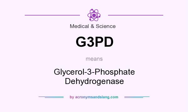What does G3PD mean? It stands for Glycerol-3-Phosphate Dehydrogenase