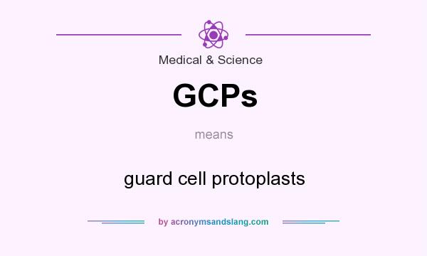 What does GCPs mean? It stands for guard cell protoplasts