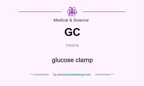 What does GC mean? It stands for glucose clamp