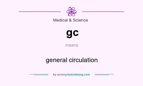 What does gc mean? It stands for general circulation