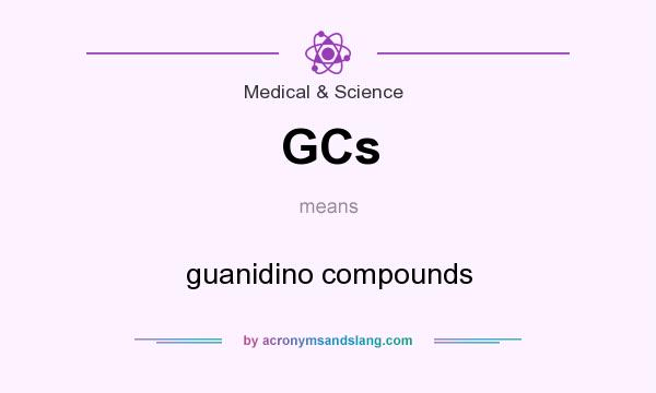 What does GCs mean? It stands for guanidino compounds