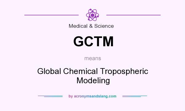 What does GCTM mean? It stands for Global Chemical Tropospheric Modeling