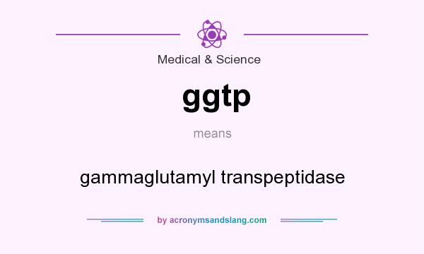 What does ggtp mean? It stands for gammaglutamyl transpeptidase