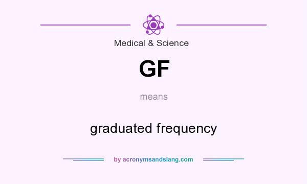 What does GF mean? It stands for graduated frequency