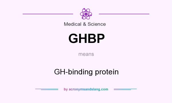 What does GHBP mean? It stands for GH-binding protein