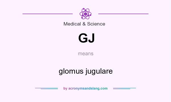 What does GJ mean? It stands for glomus jugulare