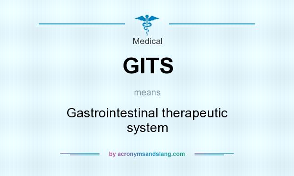 What does GITS mean? It stands for Gastrointestinal therapeutic system