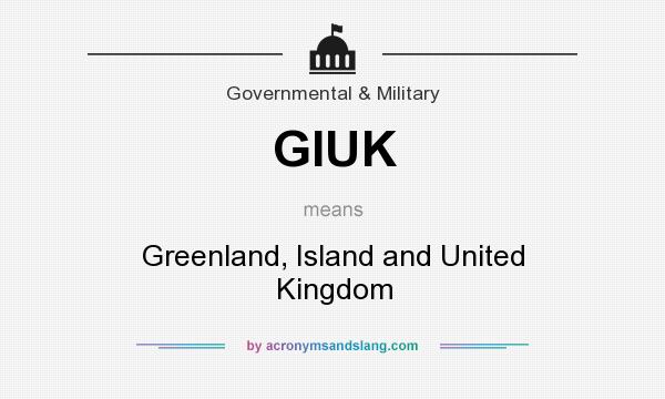 What does GIUK mean? It stands for Greenland, Island and United Kingdom