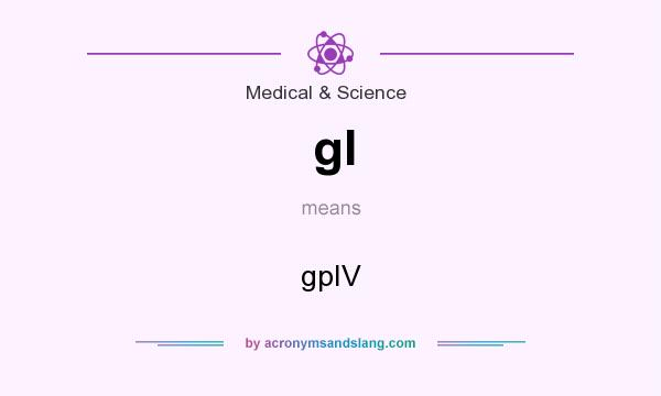 What does gI mean? It stands for gpIV