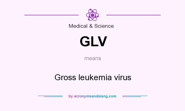 What does GLV mean? It stands for Gross leukemia virus