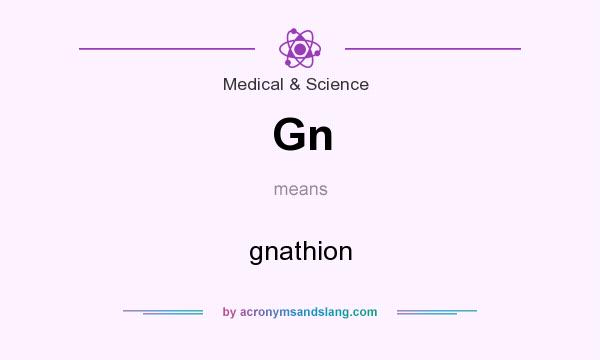 What does Gn mean? It stands for gnathion