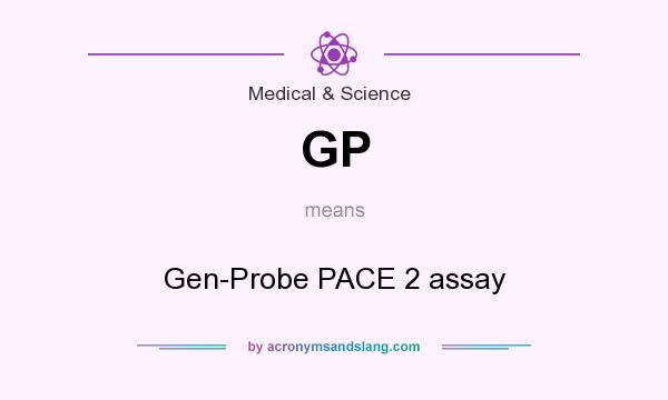 What does GP mean? It stands for Gen-Probe PACE 2 assay